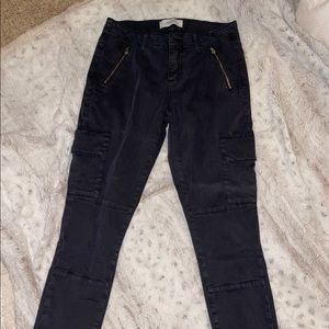 Zara black cargo pants